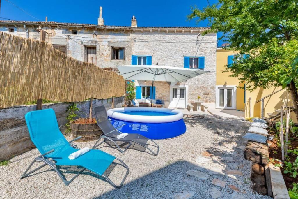 Casa Di Pietra Matelici Villa Divšići Eksteriør billede